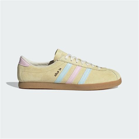 Adidas yellow koln shoes